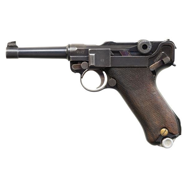 RARE DWM FINNISH M/23 LUGER SEMI-AUTOMATIC PISTOL.