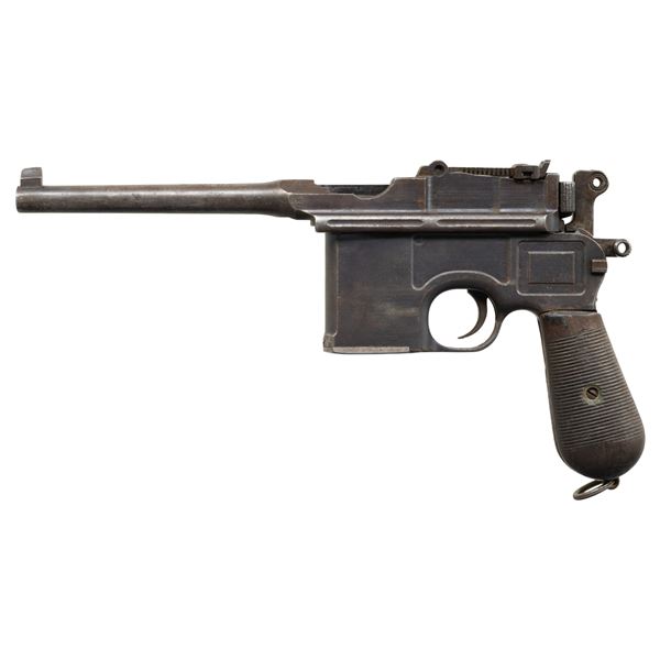 MAUSER C96 BROOMHANDLE SEMI-AUTOMATIC PISTOL.