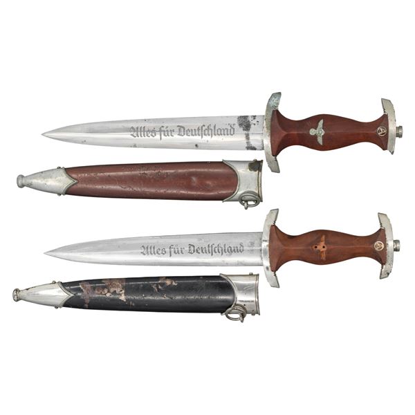 2 WWII GERMAN DAGGERS.