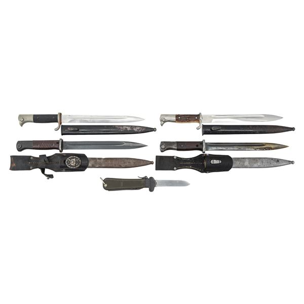5 GERMAN EDGED WEAPONS.