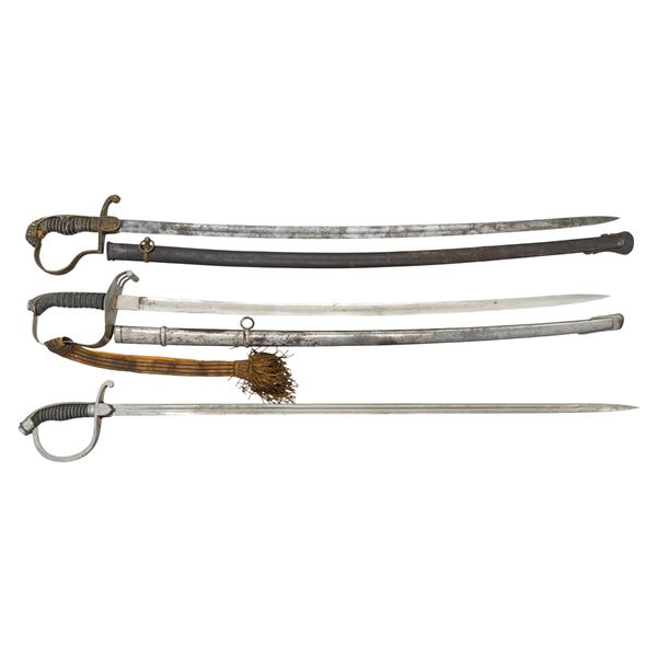 3 LATE 19TH TO EARLY 20TH CENTURY GERMANIC SWORDS.