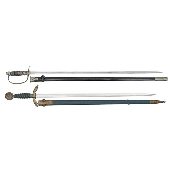 WWII GERMAN LUFTWAFFE SWORD AND POLICE SWORD