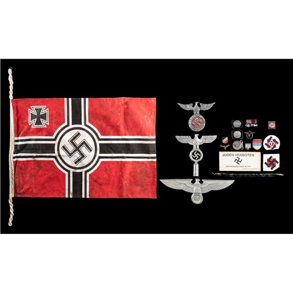 WWII STYLE GERMAN PIECES.