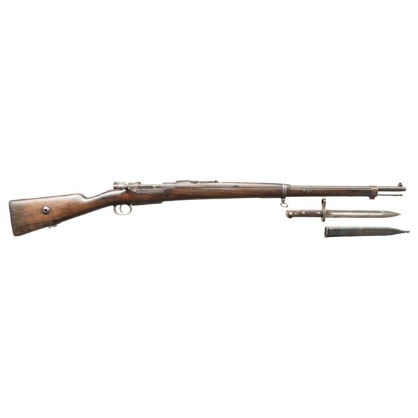 TURKISH 1893/33 MAUSER BOLT ACTION RIFLE.