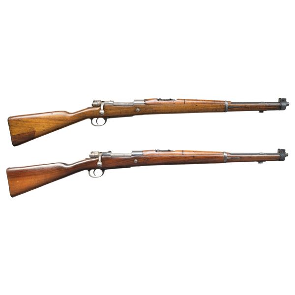 LOT OF TWO DWM ARGENTINE 1909 MAUSER BOLT ACTION