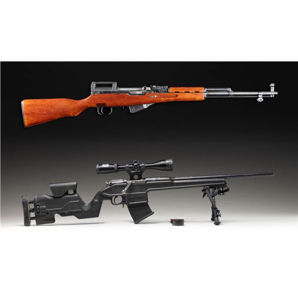 LOT OF TWO COM-BLOC TYPE RIFLES.