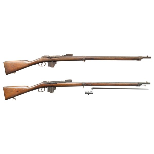 LOT OF TWO DUTCH BEAUMONT VITALI BOLT ACTION