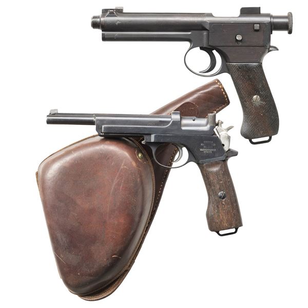 LOT OF 2 ROTH-STEYR MODEL 1907 & STEYR MANNLICHER