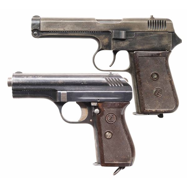 LOT OF 2 CZECH CZ VZ. 38 & VZ. 24 SEMI-AUTOMATIC