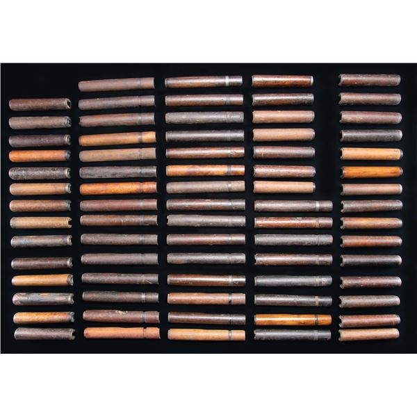 GROUPING OF 36 FRONT AND 38 REAR M1 GARAND