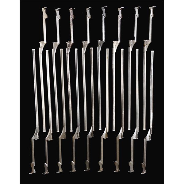 17 WINCHESTER M1 GARAND RIFLE OPERATING RODS.