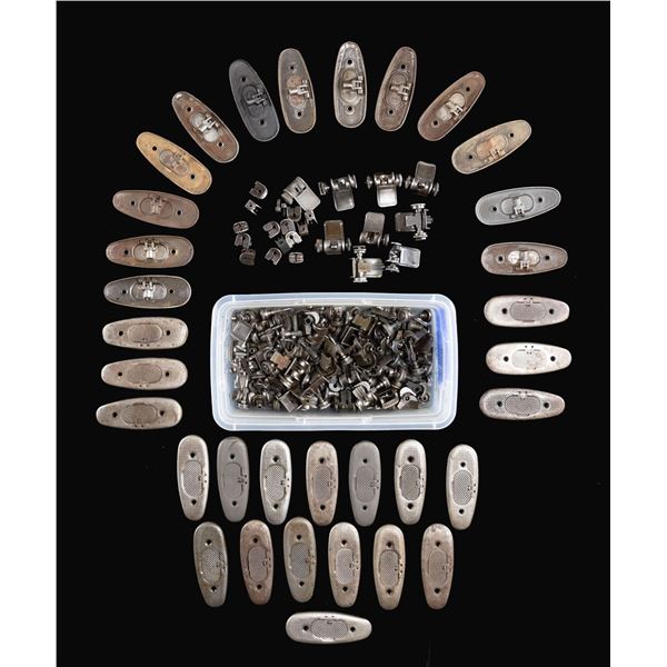 GROUPING OF U.S. M1 GARAND FRONT AND REAR RIFLE