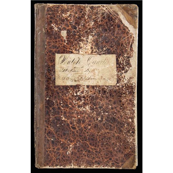 USS LACKAWANNA WATCH, QUARTER, & STATION BILL