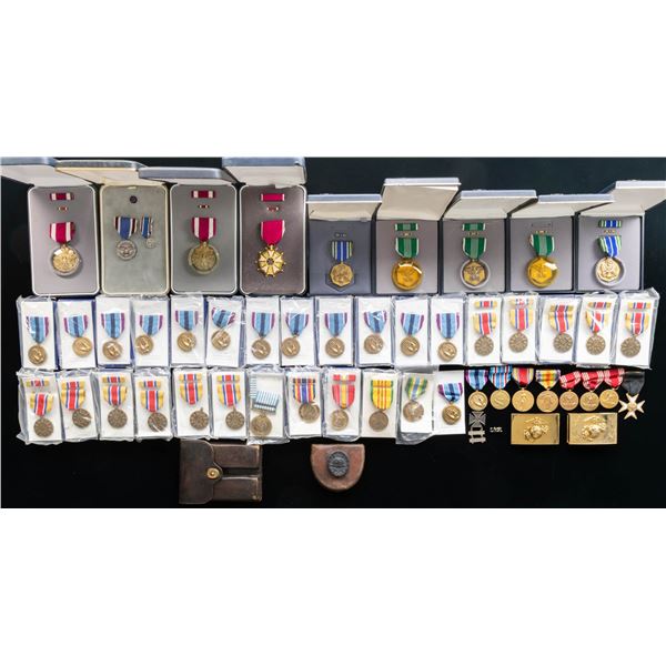 LOT OF PRIMARILY ASSORTED U.S. SERVICE MEDALS.