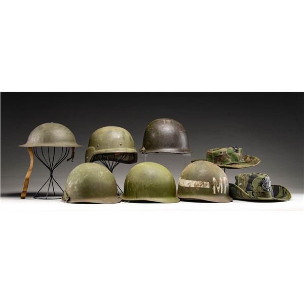 US MILITARY HEAD GEAR.