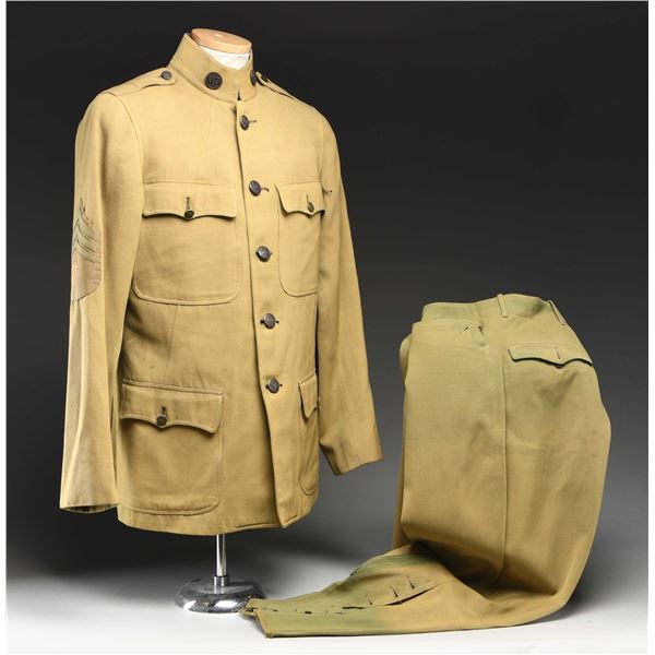 US WWI MEDICAL DEPARTMENT SERGEANT'S UNIFORM.