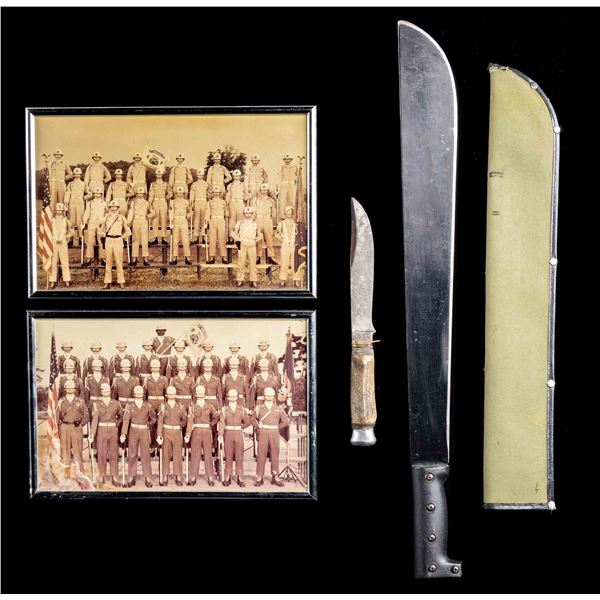 LOT OF 2 18TH HONOR GUARD INFANTRY PHOTOS & 2