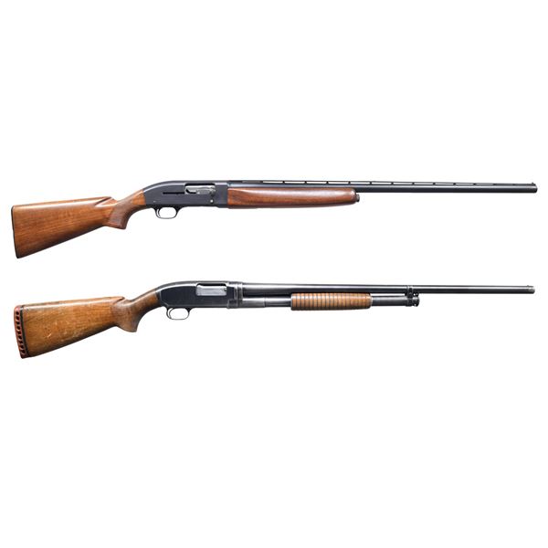 WINCHESTER MODEL 50 & MODEL 12 SHOTGUNS.