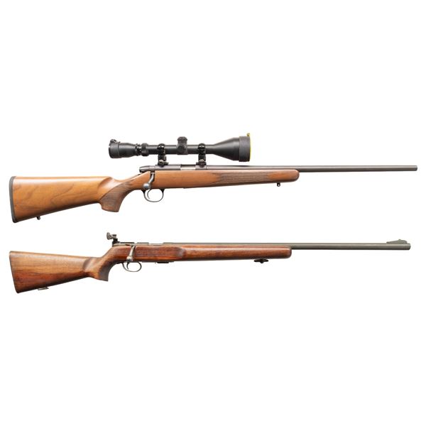 REMINGTON 504 & 513-T BOLT ACTION RIMFIRE RIFLES.