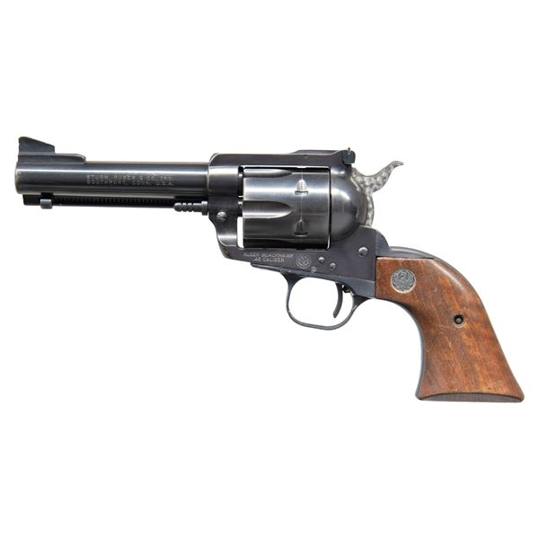 RUGER 45 COLT OLD MODEL BLACKHAWK REVOLVER.