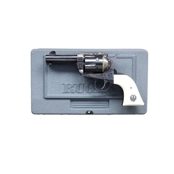 RUGER VAQUERO SA REVOLVER WITH MATCHING BOX.