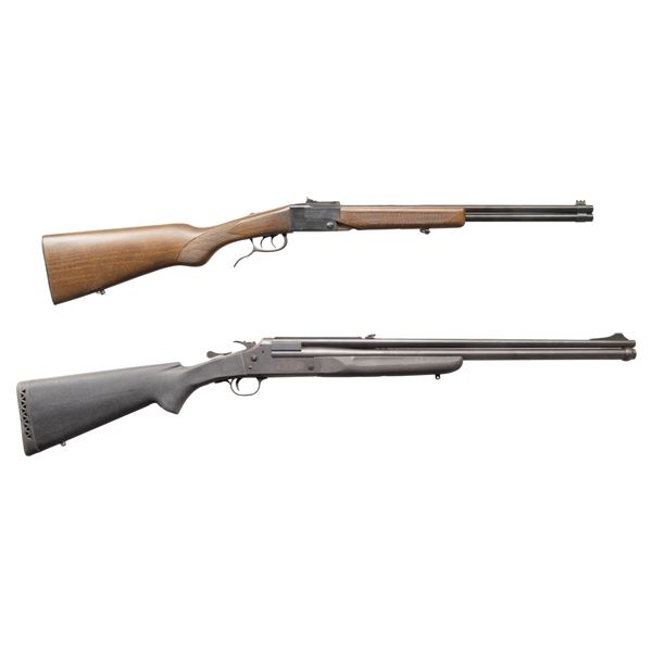 LOT OF TWO COMBINATION RIFLES.