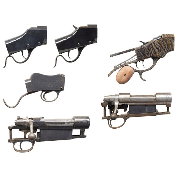 4 SINGLE SHOT & 2 BOLT ACTIONS.