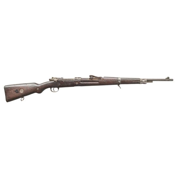 SHORTENED VCS GEW 98 MAUSER BOLT ACTION RIFLE.