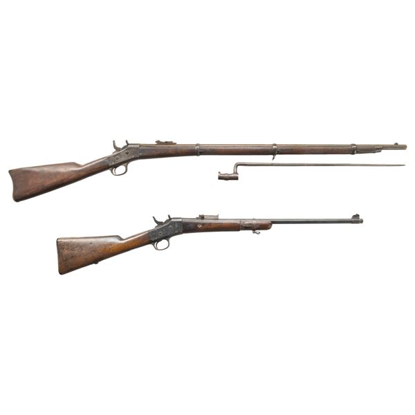 LOT OF TWO REMINGTON ROLLING BLOCKS.