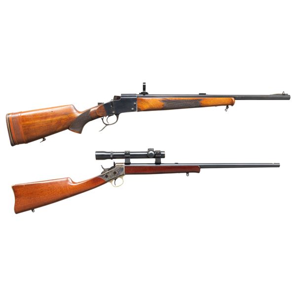 LOT OF 2 FOREIGN .22 LR SINGLE SHOT BREECHLOADING