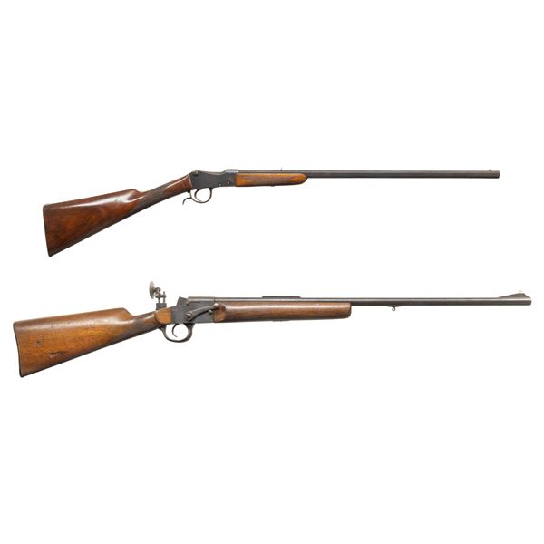 BELGIAN & GERMAN SINGLE SHOT RIMFIRE RIFLES.