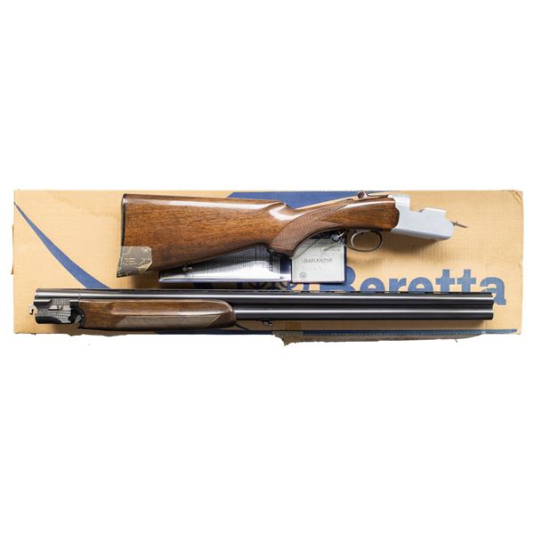 BERETTA S.56E O/U SHOTGUN WITH FACTORY BOX.