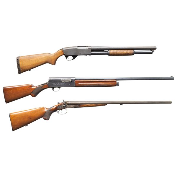 SAVAGE, BROWNING & PIEPER SHOTGUNS.