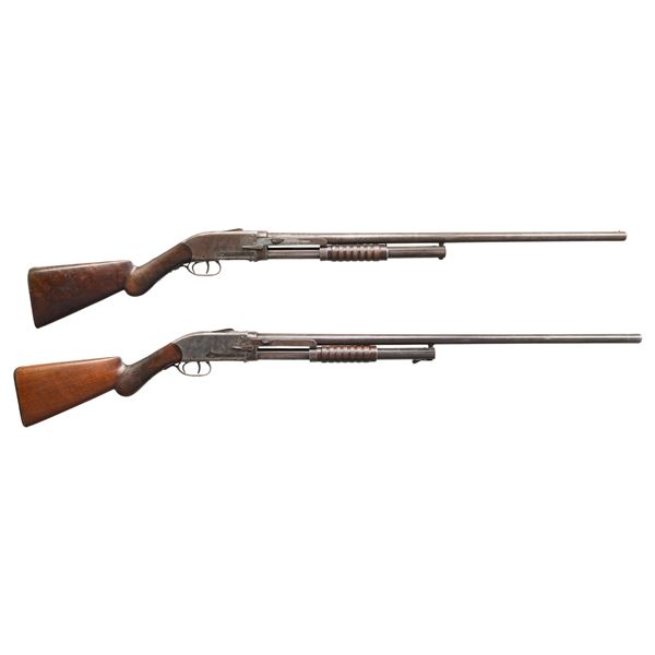 LOT OF 2 BANNERMAN MODEL 1900 PUMP ACTION