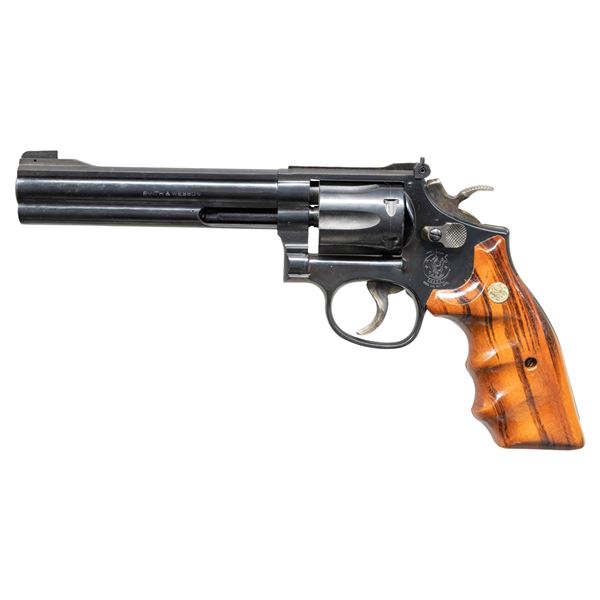 SMITH & WESSON MODEL 17-6 DA REVOLVER.