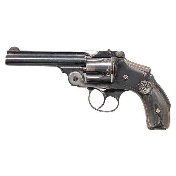 SMITH & WESSON 38 SAFETY HAMMERLESS REVOLVER.