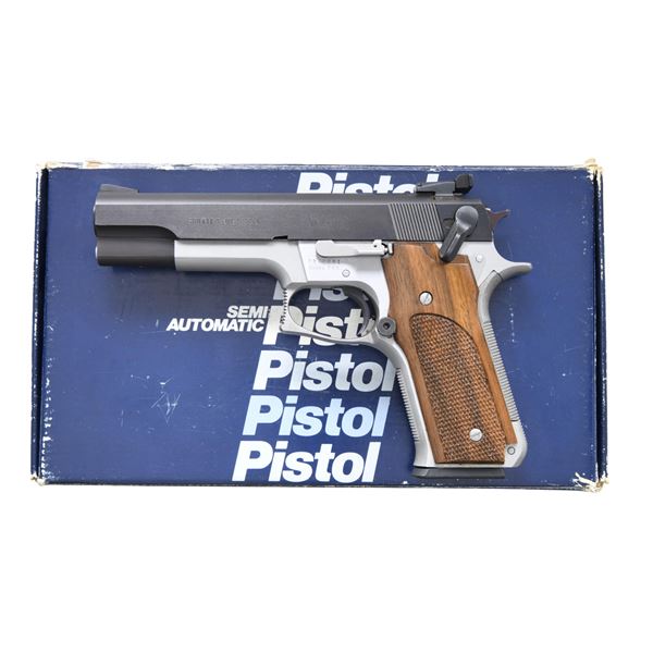 SMITH & WESSON MODEL 745 SEMI AUTO PISTOL.