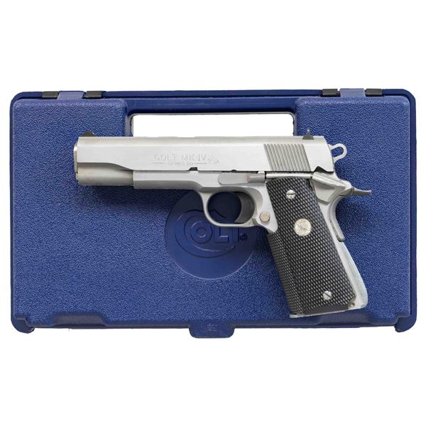 COLT GOVERNMENT MODEL MK IV SERIES 80 STAINLESS