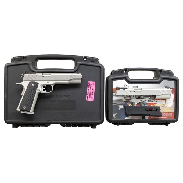 KIMBER RIMFIRE TARGET 1911 SEMI AUTO PISTOL.