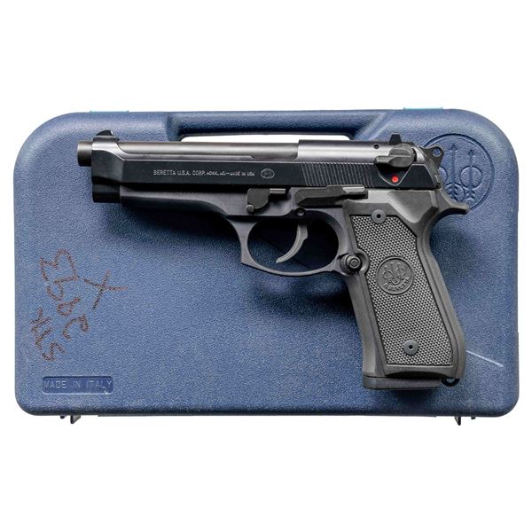 BERETTA 92FS SEMI AUTO PISTOL.