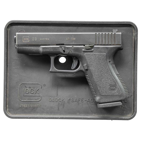GEN 2 GLOCK 23 SEMI AUTO PISTOL.