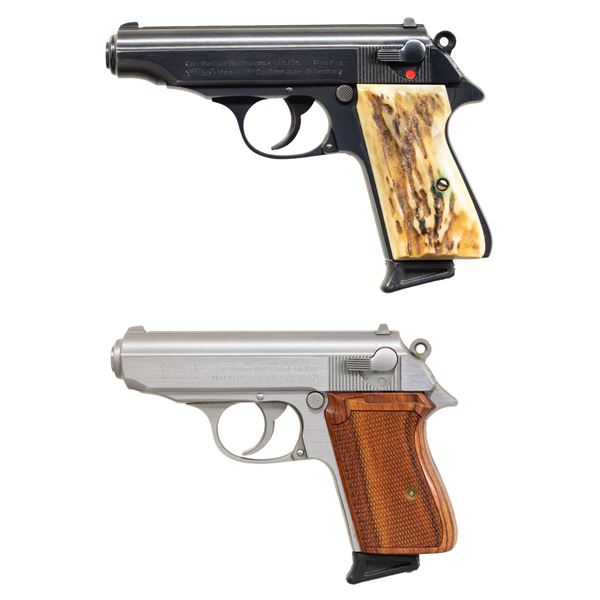 LOT OF 2 WALTHER MODEL PP & INTERARMS MODEL PPK