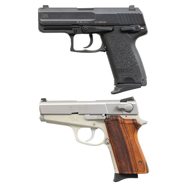 LOT OF TWO 9MM PARA SEMI AUTO PISTOLS.