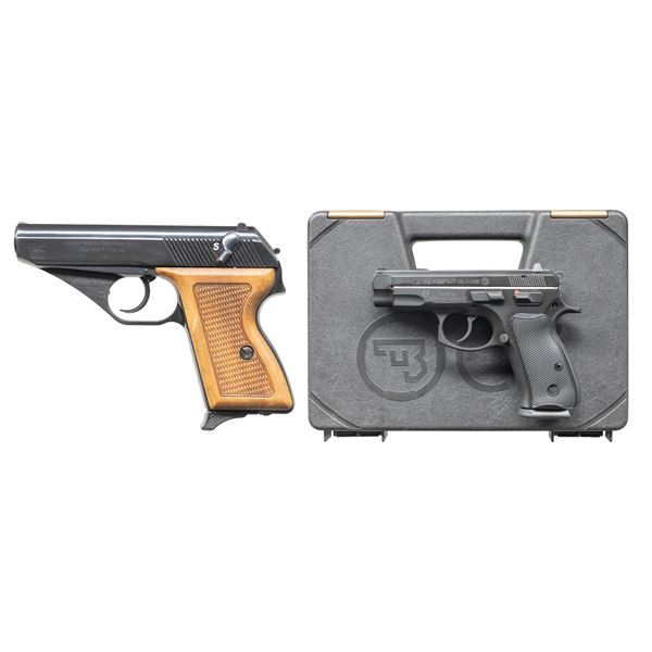 LOT OF TWO SEMI AUTO PISTOLS.