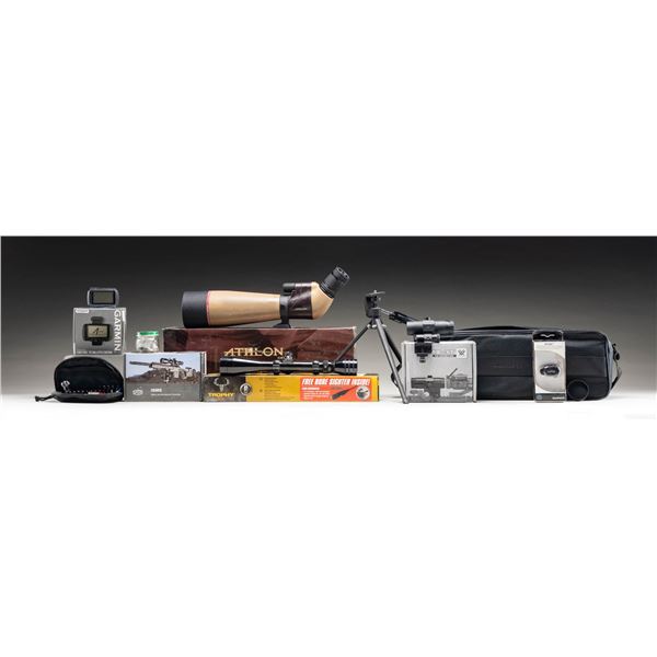 SPOTTING SCOPE, REDFIELD SCOPE, & VARIOUS GARMIN