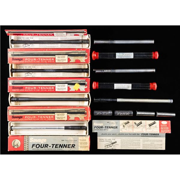 GROUP OF SMALL GAUGE CHAMBER ADAPTERS.