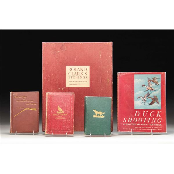 LOT OF 5 VINTAGE / ANTIQUE SPORTING & HUNTING