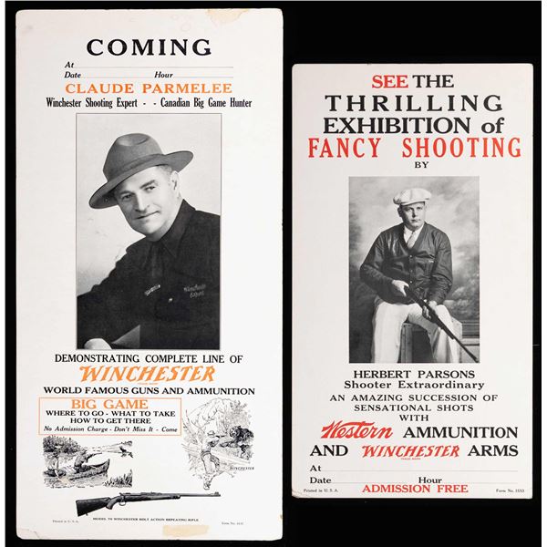 LOT OF 2 WINCHESTER CLAUDE PARMELEE & HERBERT