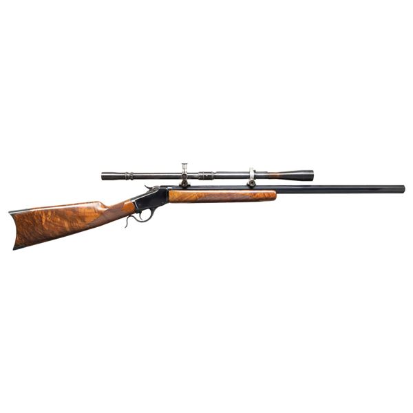 CUSTOM WINCHESTER MODEL 1885 LOW WALL FALLING