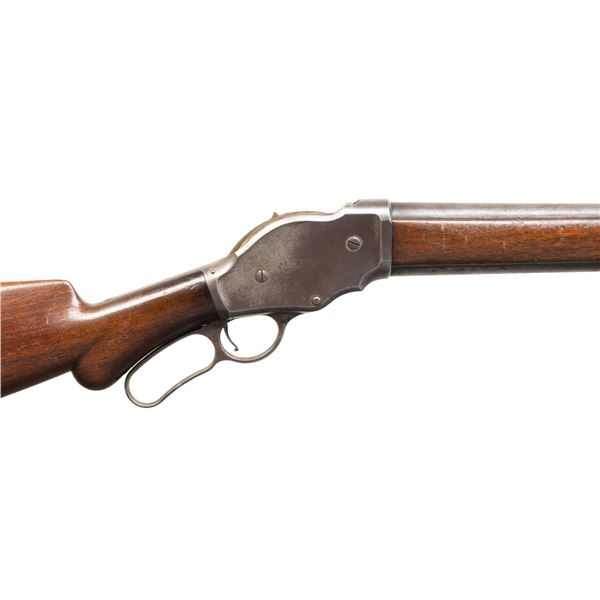 EARLY, NICKEL PLATED, WINCHESTER MODEL 1887 LEVER